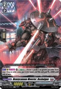 Heavycannon Monster, Desbalgun - DZ-BT02: Illusionless Strife - Cardfight Vanguard card