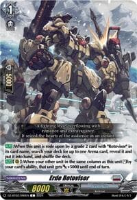 Erde Rotovisor - DZ-BT02: Illusionless Strife - Cardfight Vanguard card