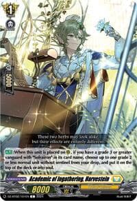 Academic of Ingathering, Harvestein - DZ-BT02: Illusionless Strife - Cardfight Vanguard card
