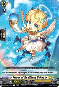 Player of the Olifant, Belnista - DZ-BT02: Illusionless Strife - Cardfight Vanguard card