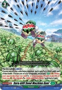 Sure-kill! Seed Machine Gun! - DZ-BT02: Illusionless Strife - Cardfight Vanguard card