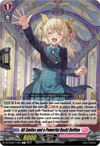 All Smiles and a Powerful Dash! Delfina - DZ-BT02: Illusionless Strife - Cardfight Vanguard card