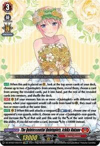 The Quintessential Quintuplets, Ichika Nakano (EXRRR) - DZ-BT02: Illusionless Strife - Cardfight Vanguard card