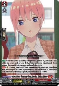 Star Actress Returning from America, Ichika Nakano (EXC) - DZ-BT02: Illusionless Strife - Cardfight Vanguard card