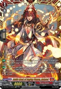 Battle Monk of Raging Flames, Rokusei (FFR) - DZ-BT02: Illusionless Strife - Cardfight Vanguard card