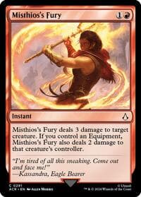 Misthios's Fury - Universes Beyond: Assassin's Creed - Magic: The Gathering card