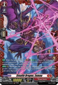 Stealth Dragon, Enmou (FR) - DZ-BT02: Illusionless Strife - Cardfight Vanguard card