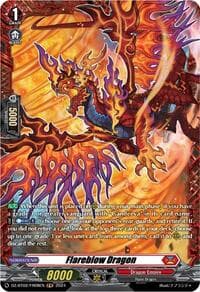 Flareblow Dragon (FR) - DZ-BT02: Illusionless Strife - Cardfight Vanguard card
