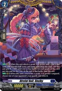 Direful Doll, Shelby (FR) - DZ-BT02: Illusionless Strife - Cardfight Vanguard card