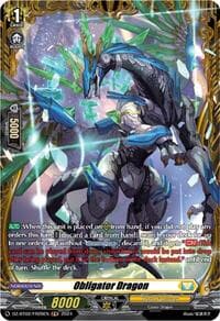 Obligator Dragon (FR) - DZ-BT02: Illusionless Strife - Cardfight Vanguard card