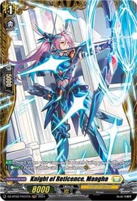 Knight of Reticence, Maagha (FR) - DZ-BT02: Illusionless Strife - Cardfight Vanguard card