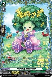 Friendly Broccolly (FR) - DZ-BT02: Illusionless Strife - Cardfight Vanguard card