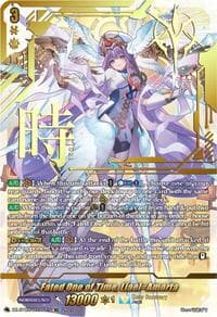 Fated One of Time, Liael=Amorta (SEC) - DZ-BT02: Illusionless Strife - Cardfight Vanguard card