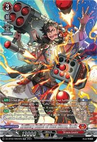 Artillery Bullet of Dust Storm, Zaxis (SR) - DZ-BT02: Illusionless Strife - Cardfight Vanguard card