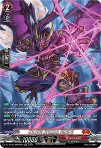Stealth Dragon, Enmou (SR) - DZ-BT02: Illusionless Strife - Cardfight Vanguard card
