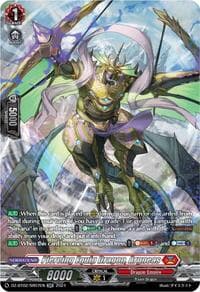 Piercing Equip Dragon, Argneas (SR) - DZ-BT02: Illusionless Strife - Cardfight Vanguard card