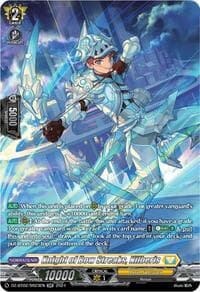 Knight of Bow Streaks, Nilberis (SR) - DZ-BT02: Illusionless Strife - Cardfight Vanguard card
