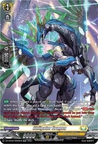 Obligator Dragon (SR) - DZ-BT02: Illusionless Strife - Cardfight Vanguard card