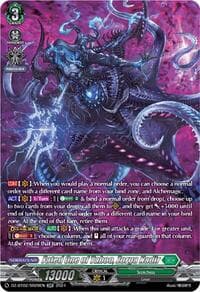 Fated One of Taboo, Zorga Nadir (SR) - DZ-BT02: Illusionless Strife - Cardfight Vanguard card