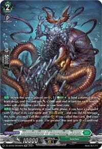 Abomination of Impending Karma (SR) - DZ-BT02: Illusionless Strife - Cardfight Vanguard card