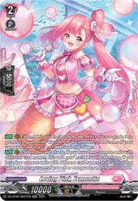 Loving Pink, Francette (SR) - DZ-BT02: Illusionless Strife - Cardfight Vanguard card