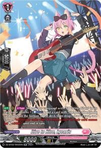 Dive to Blue, Lycaris (SR) - DZ-BT02: Illusionless Strife - Cardfight Vanguard card