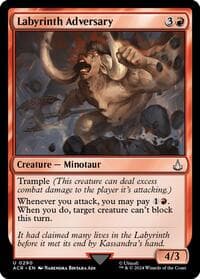 Labyrinth Adversary - Universes Beyond: Assassin's Creed - Magic: The Gathering card