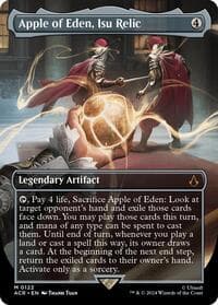 Apple of Eden, Isu Relic (Borderless) - Universes Beyond: Assassin's Creed - Magic: The Gathering card