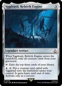 Yggdrasil, Rebirth Engine - Universes Beyond: Assassin's Creed - Magic: The Gathering card
