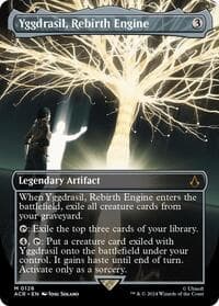 Yggdrasil, Rebirth Engine (Borderless) - Universes Beyond: Assassin's Creed - Magic: The Gathering card