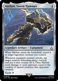 Mjolnir, Storm Hammer - Universes Beyond: Assassin's Creed - Magic: The Gathering card
