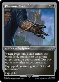 Phantom Blade (Foil Etched) - Universes Beyond: Assassin's Creed - Magic: The Gathering card