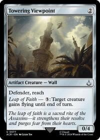 Towering Viewpoint - Universes Beyond: Assassin's Creed - Magic: The Gathering card