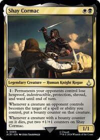 Shay Cormac - Universes Beyond: Assassin's Creed - Magic: The Gathering card