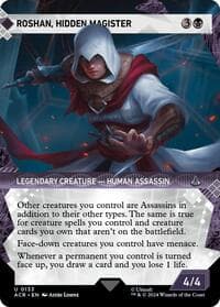 Roshan, Hidden Magister (Showcase) - Universes Beyond: Assassin's Creed - Magic: The Gathering card