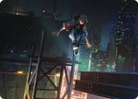 Desmond Miles Art Card - Art Series: Universes Beyond: Assassin's Creed - Magic: The Gathering card