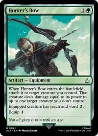 Hunter's Bow - Universes Beyond: Assassin's Creed - Magic: The Gathering card