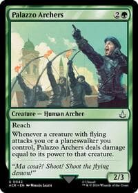 Palazzo Archers - Universes Beyond: Assassin's Creed - Magic: The Gathering card