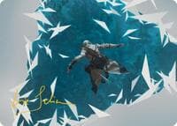 Restart Sequence Art Card (Gold-Stamped Signature) - Art Series: Universes Beyond: Assassin's Creed - Magic: The Gathering card