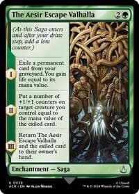 The Aesir Escape Valhalla - Universes Beyond: Assassin's Creed - Magic: The Gathering card