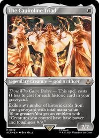 The Capitoline Triad (Foil Etched) - Universes Beyond: Assassin's Creed - Magic: The Gathering card