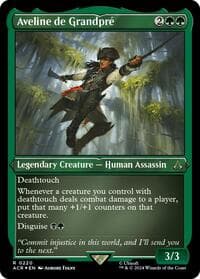 Aveline de Grandpre (Foil Etched) - Universes Beyond: Assassin's Creed - Magic: The Gathering card
