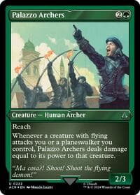 Palazzo Archers (Foil Etched) - Universes Beyond: Assassin's Creed - Magic: The Gathering card