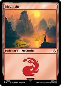 Mountain (0305) - Universes Beyond: Assassin's Creed - Magic: The Gathering card