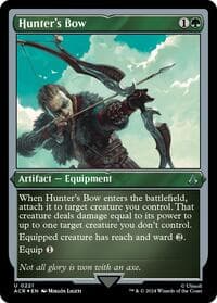 Hunter's Bow (Foil Etched) - Universes Beyond: Assassin's Creed - Magic: The Gathering card