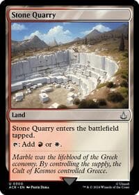 Stone Quarry - Universes Beyond: Assassin's Creed - Magic: The Gathering card