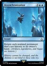 Desynchronization - Universes Beyond: Assassin's Creed - Magic: The Gathering card