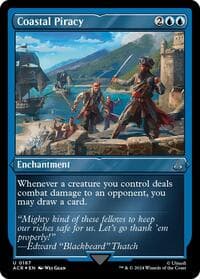 Coastal Piracy (Foil Etched) - Universes Beyond: Assassin's Creed - Magic: The Gathering card