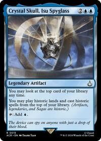 Crystal Skull, Isu Spyglass - Universes Beyond: Assassin's Creed - Magic: The Gathering card