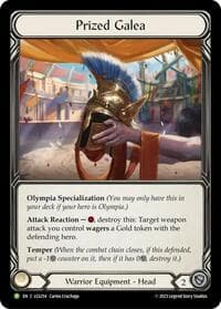 Prized Galea - LGS254 - Flesh and Blood: Promo Cards - Flesh and Blood TCG card